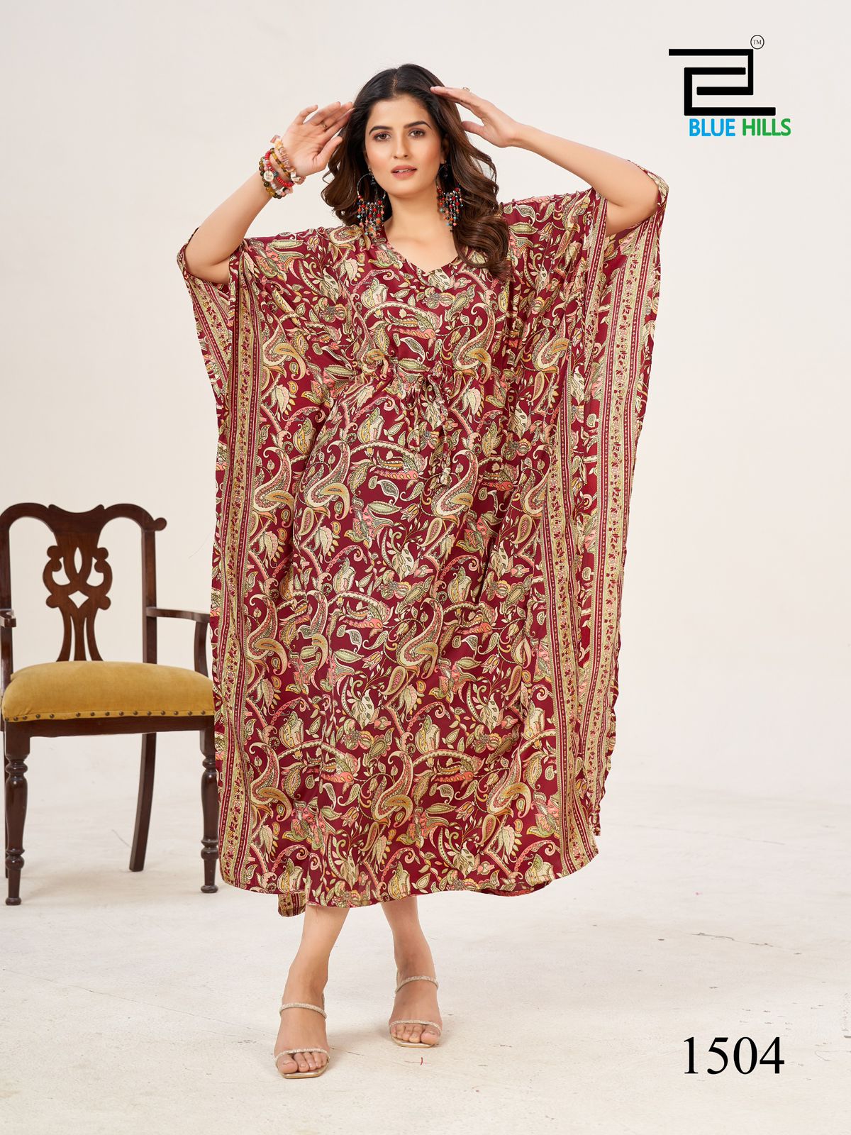 Long Kaftan in best Trending prints_