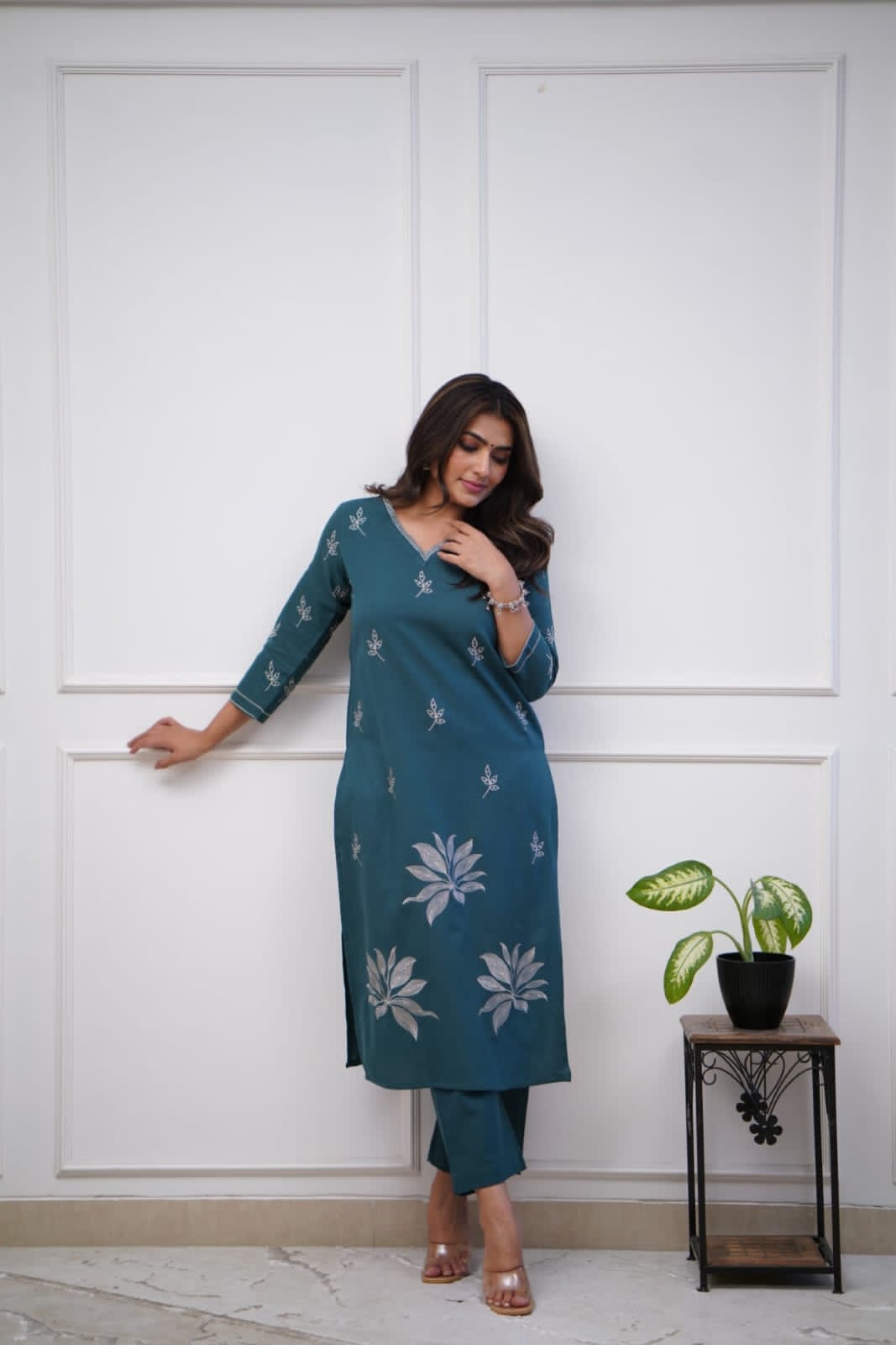 Kurti-pant Set for Office and Regular Wear