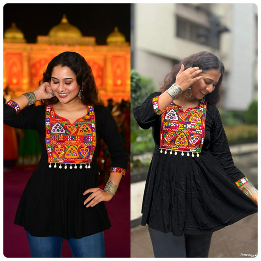 Short length Top for this Festival season_