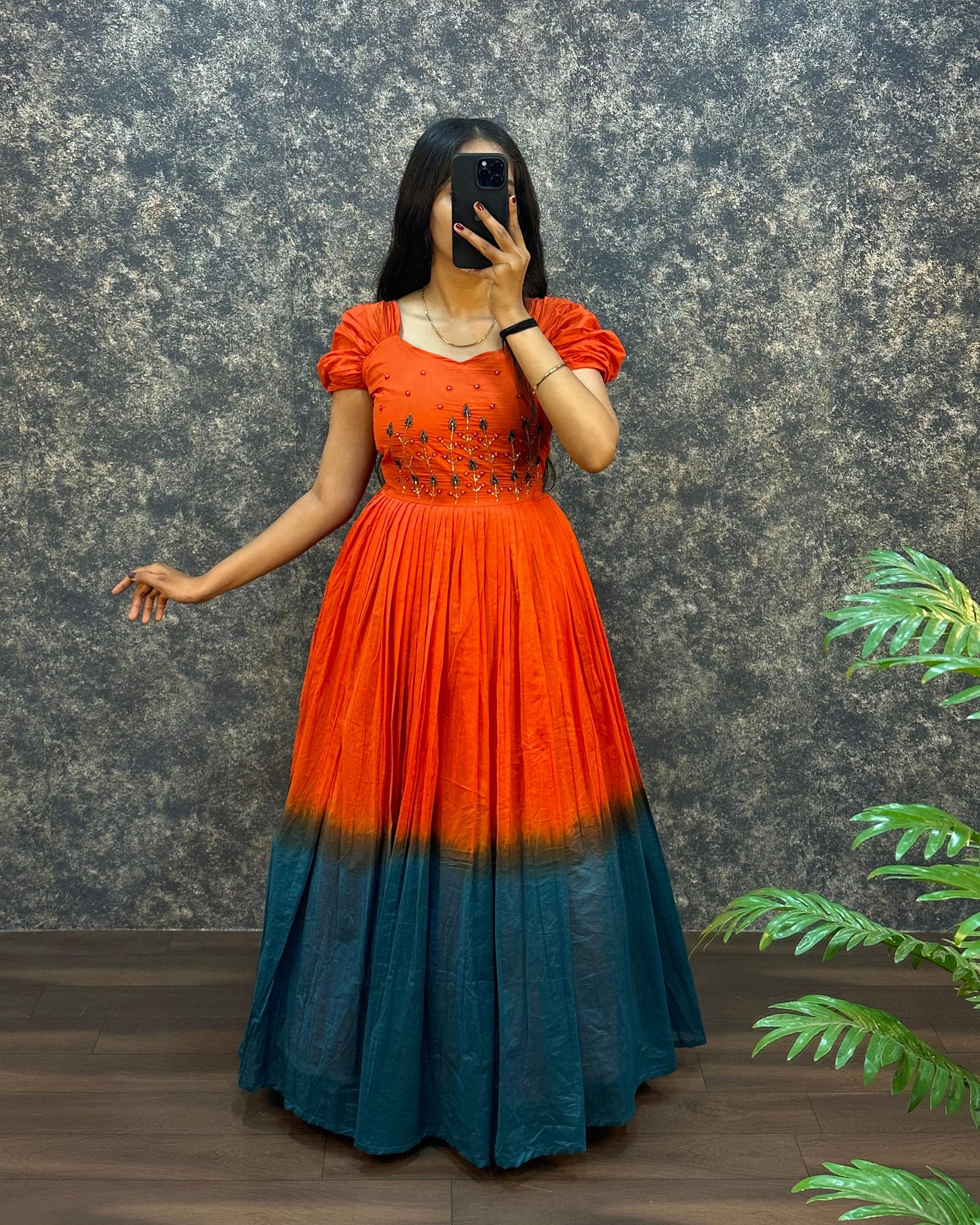 HAND WORK GOWN