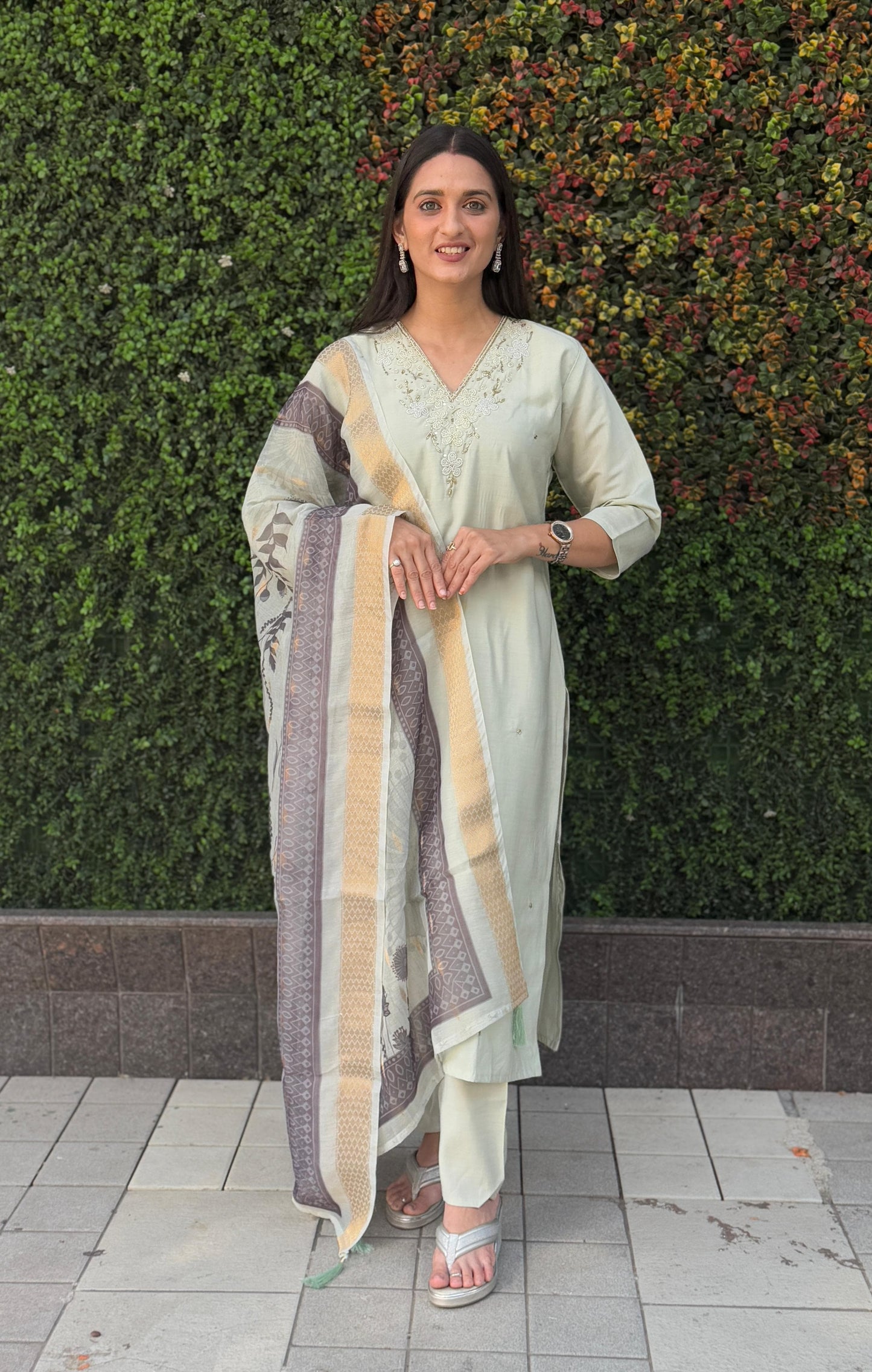Designers Kurti Pent Dupatta Set