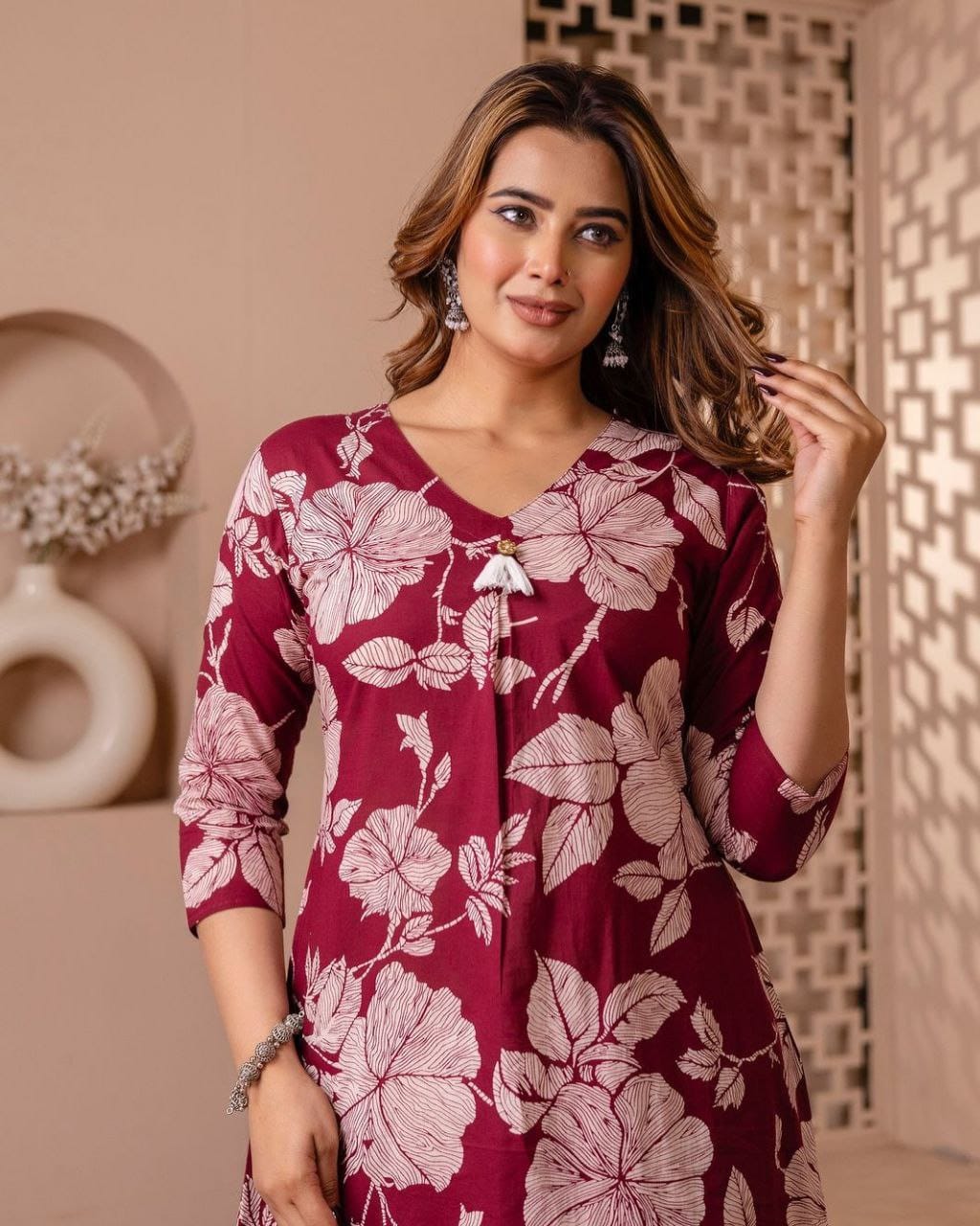 Ladybook Launch New Moonson Wear Kurti-Pant for Office and Regular Wear