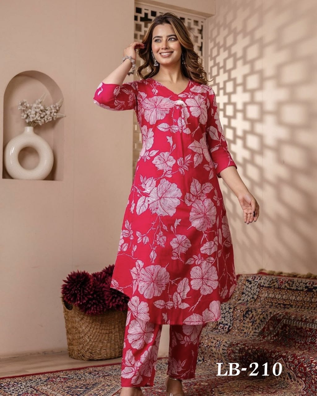Ladybook Launch New Moonson Wear Kurti-Pant for Office and Regular Wear