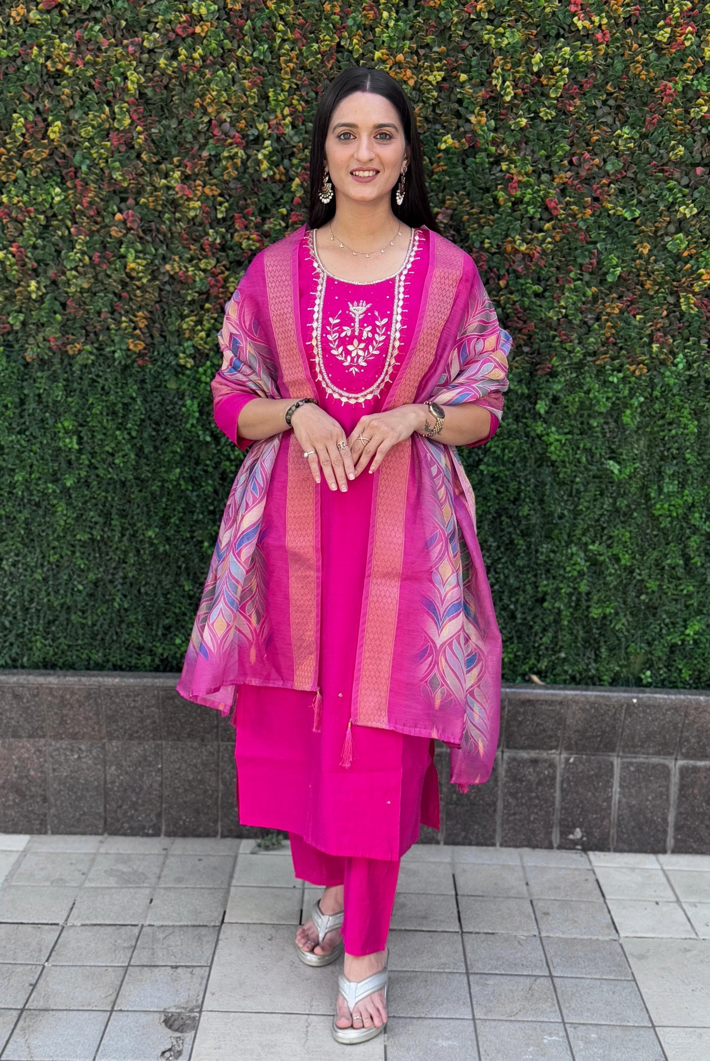 Launching New Designers Kurti Pent Dupatta Set