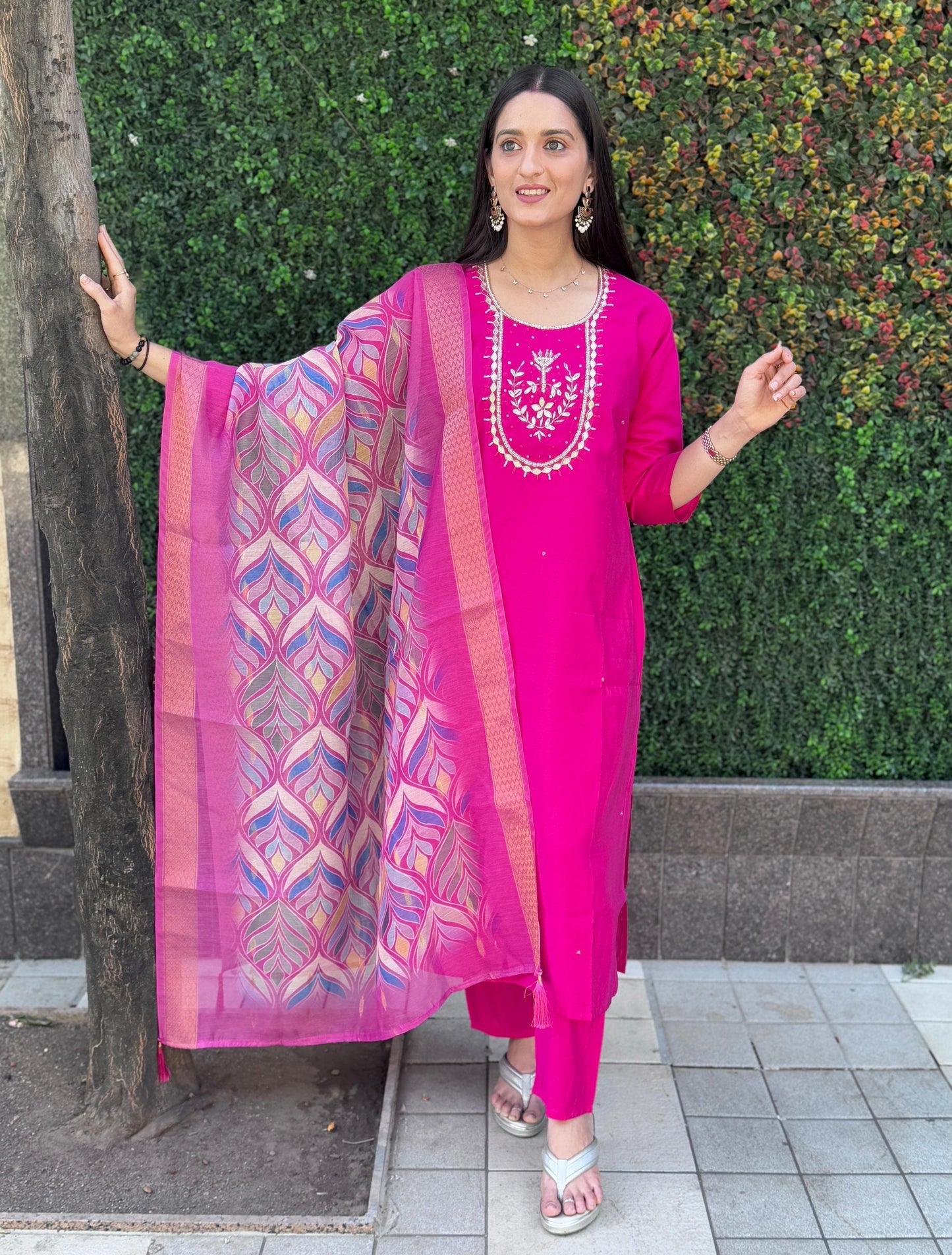 Launching New Designers Kurti Pent Dupatta Set
