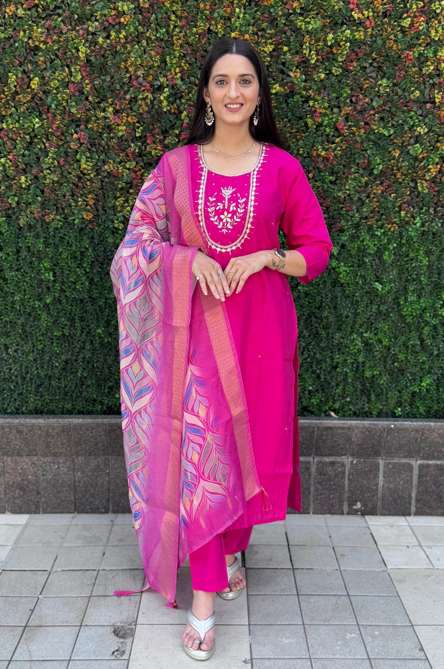 Launching New Designers Kurti Pent Dupatta Set