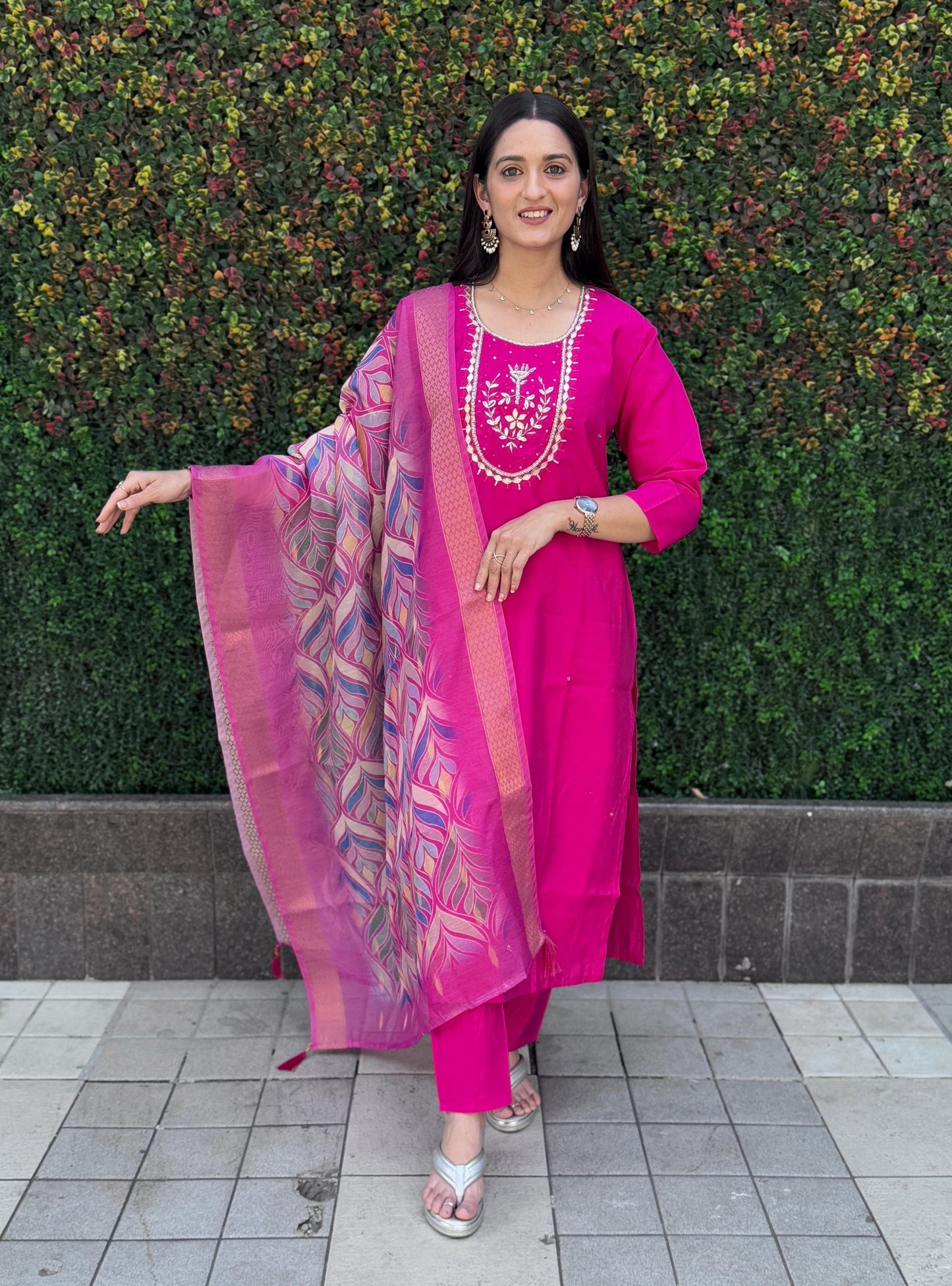 Launching New Designers Kurti Pent Dupatta Set