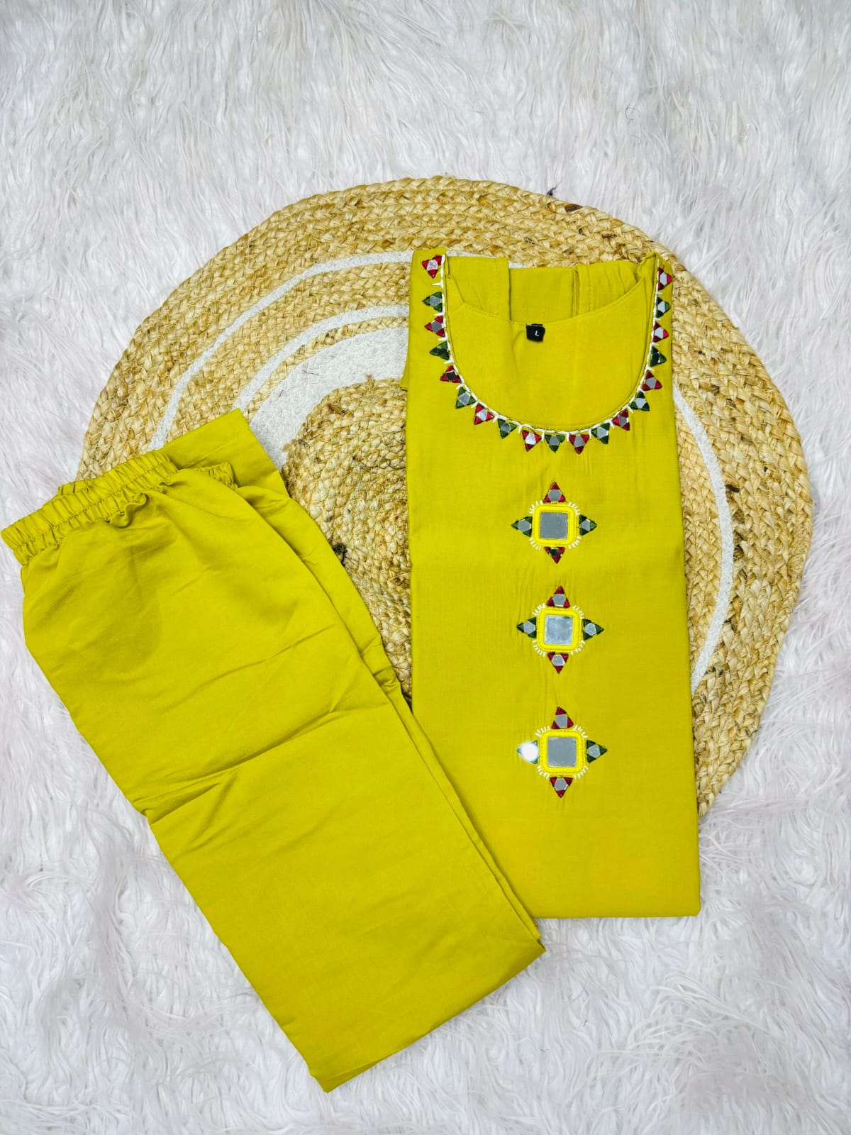New Designer Kurti Plazzo set