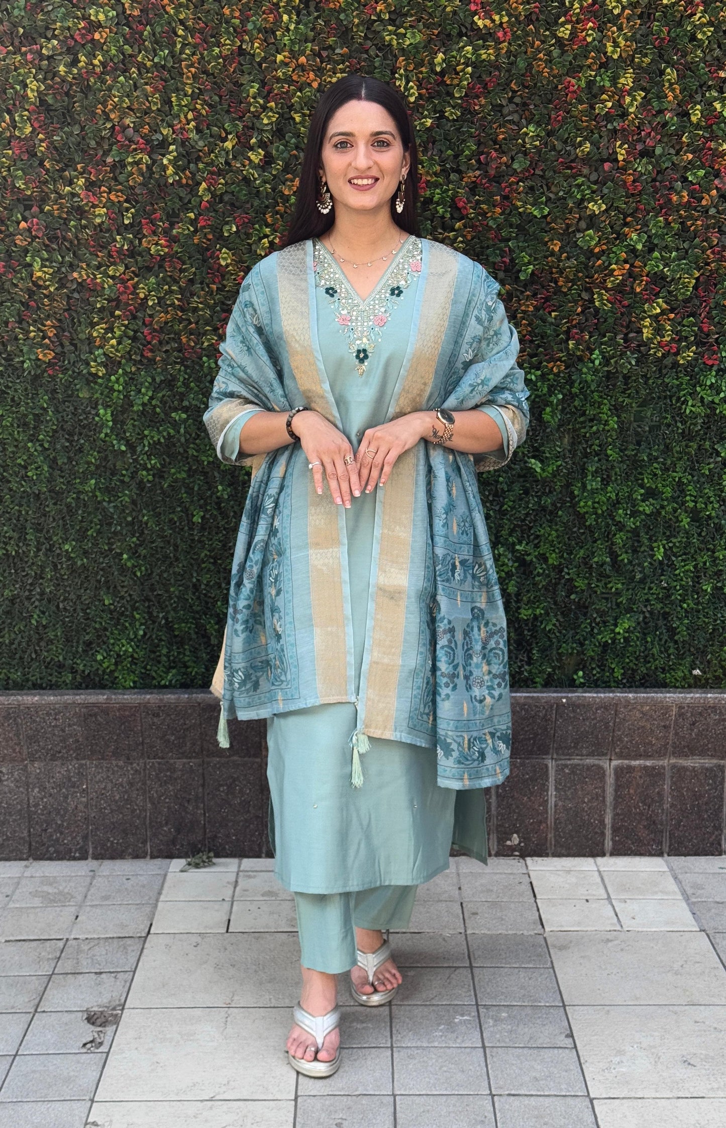 Launching New Designers Kurti Pent Dupatta Set