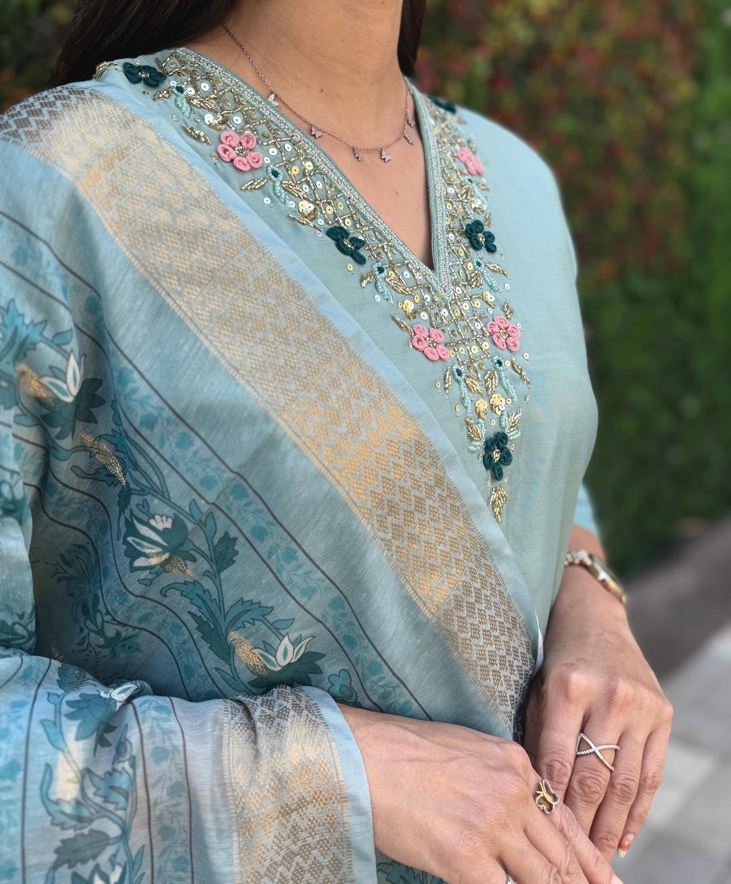 Launching New Designers Kurti Pent Dupatta Set