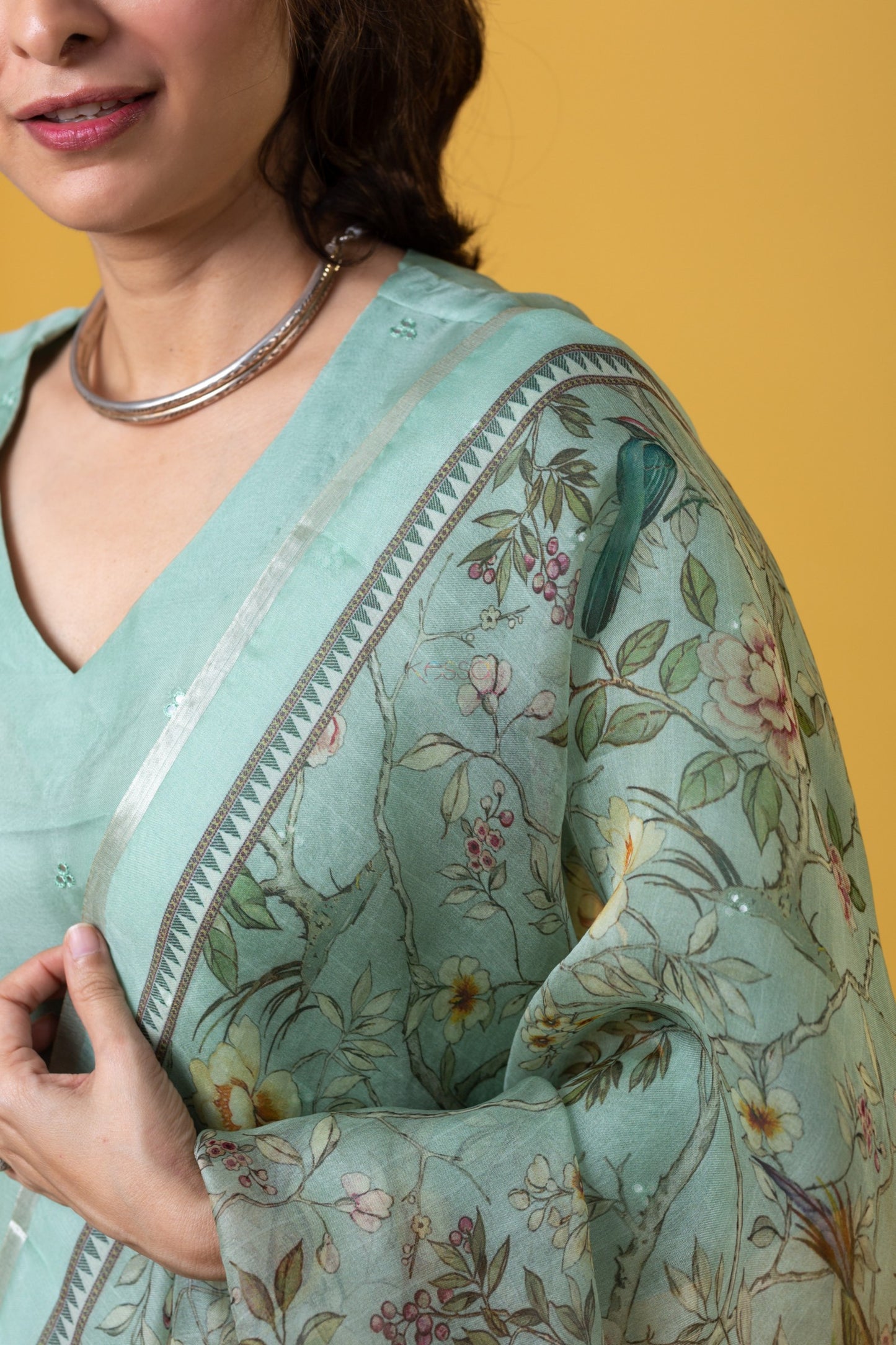 Embroidered Kurtie