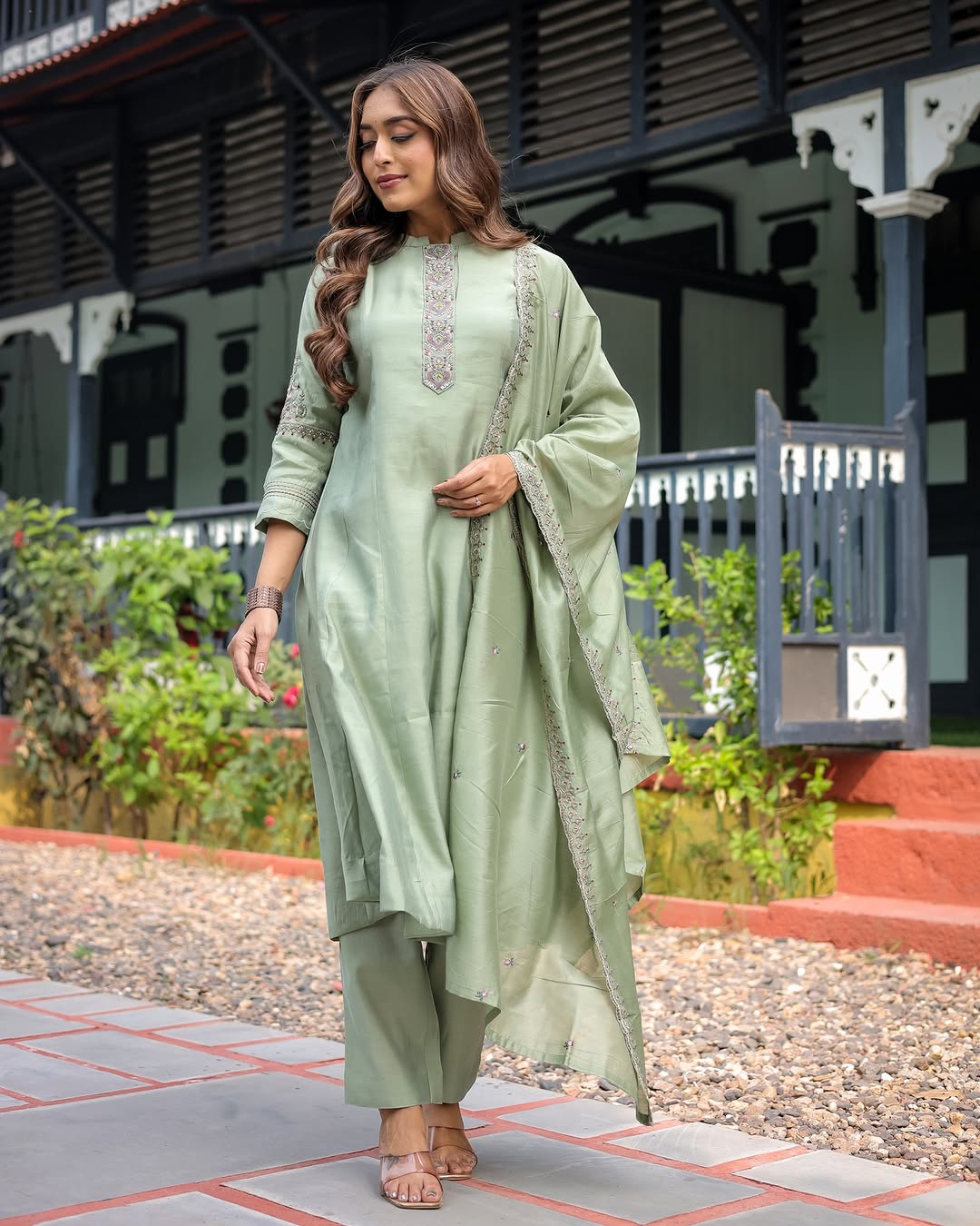 Heavy Muslin Silk Kurits