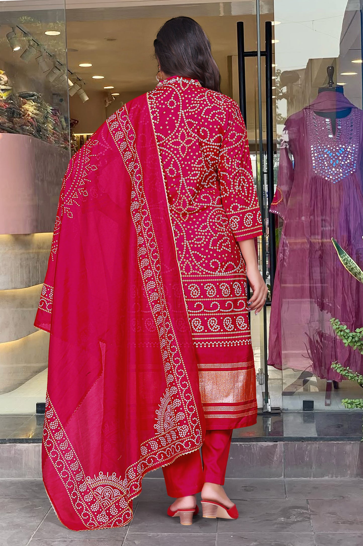 Sequence with cording Work Kurtis