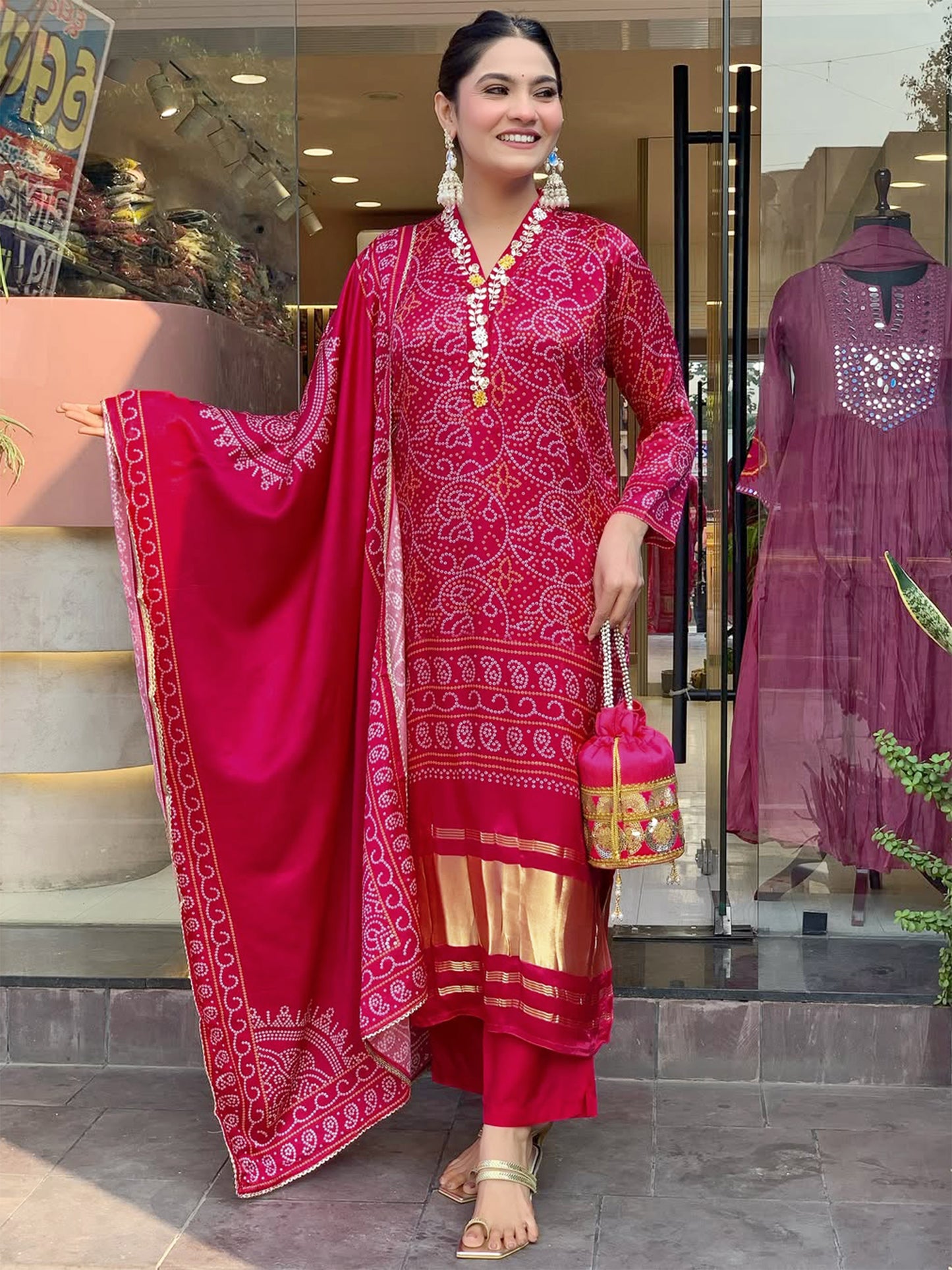 Sequence with cording Work Kurtis