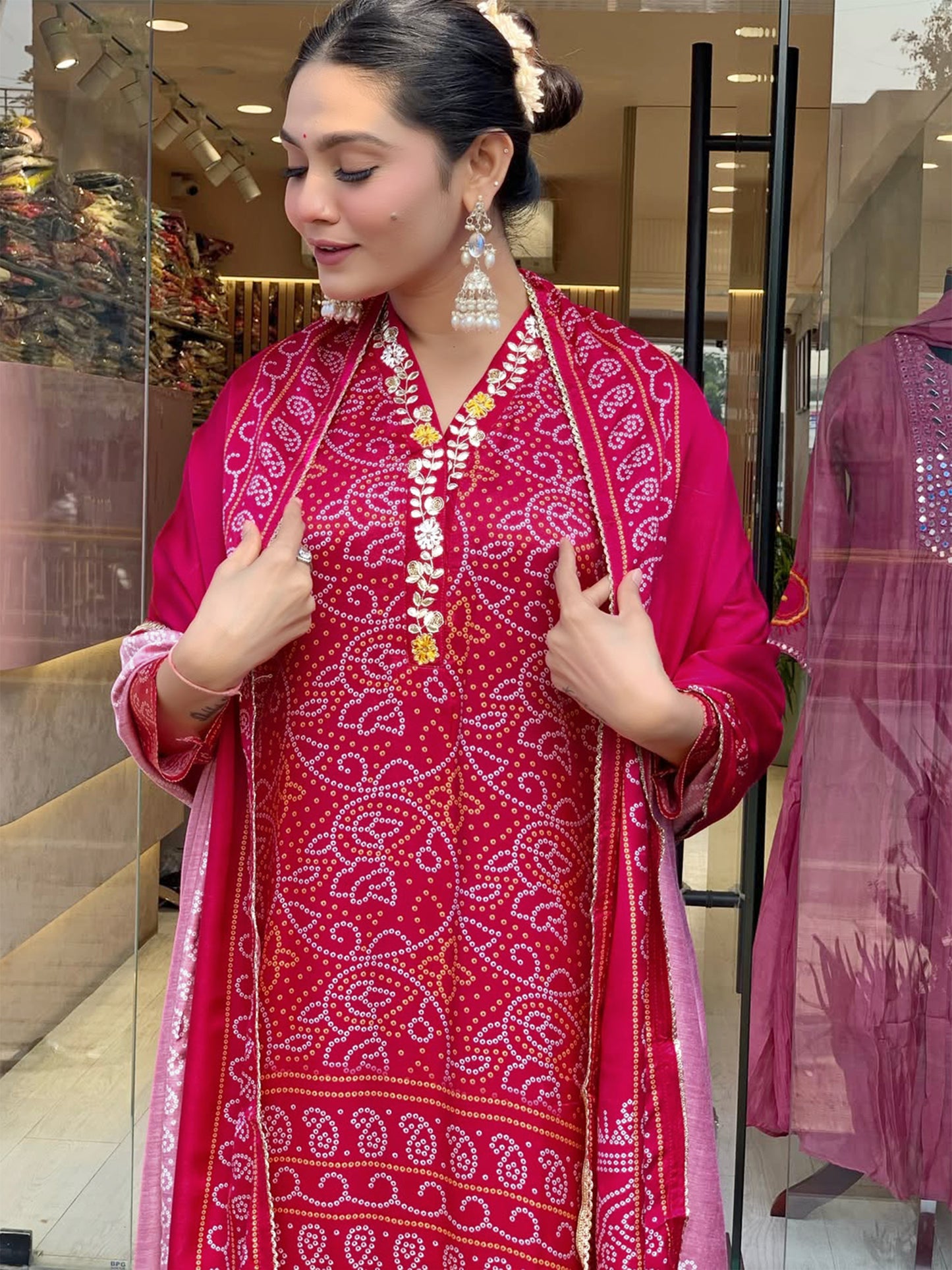 Sequence with cording Work Kurtis