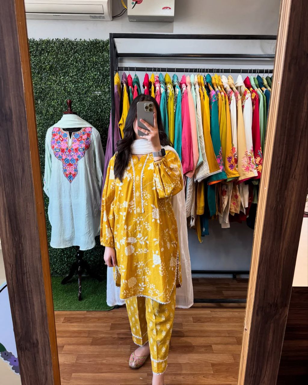 PURE KATHA COTTON SUIT SET
