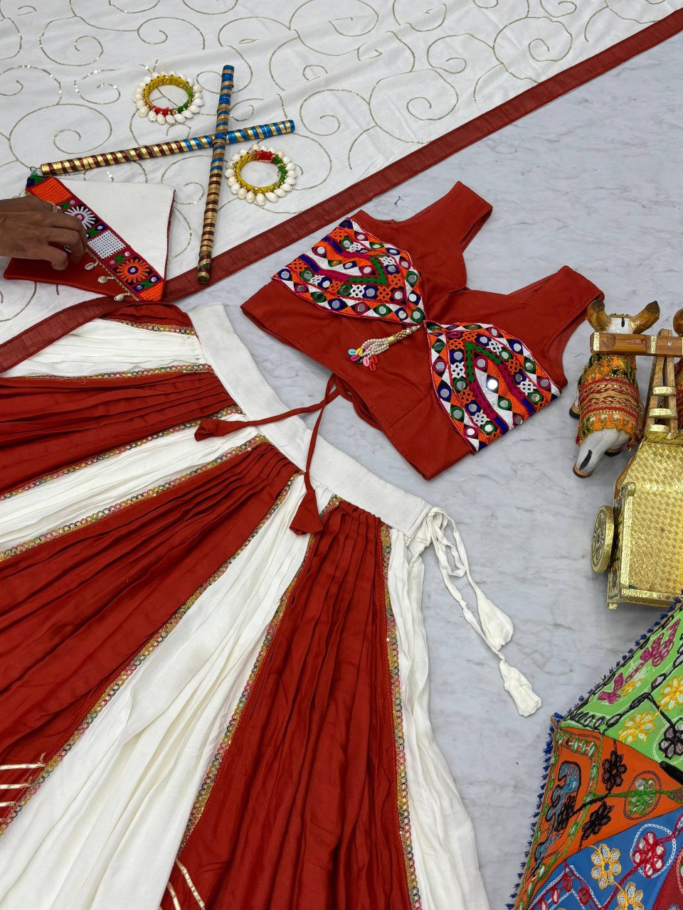 Navratri Special Cotton Lehenga Choli