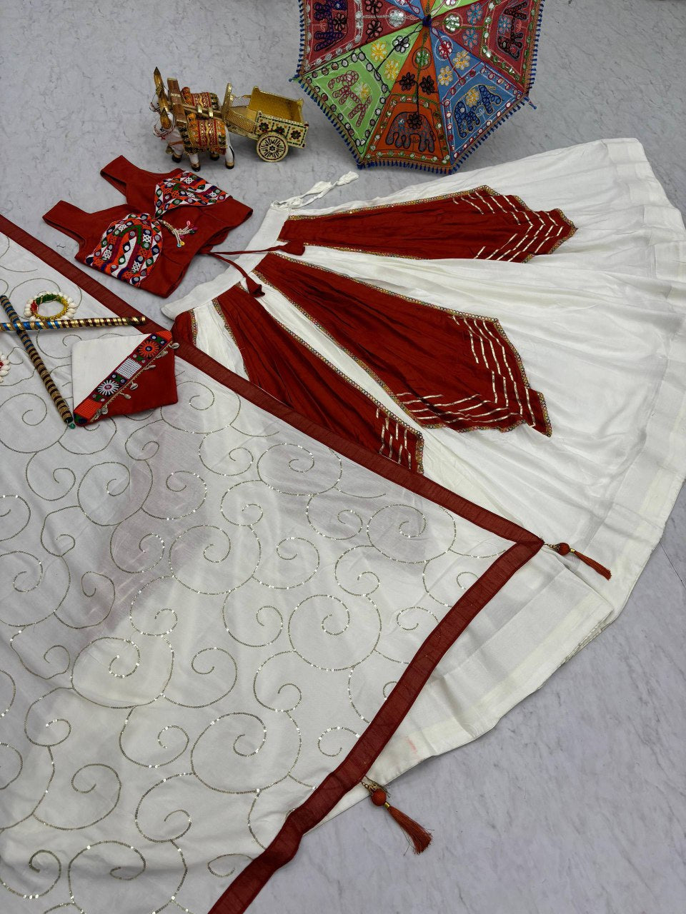 Navratri Special Cotton Lehenga Choli