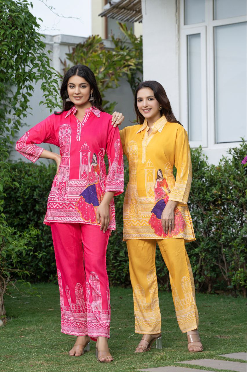 Cords set with Vibrant Colours