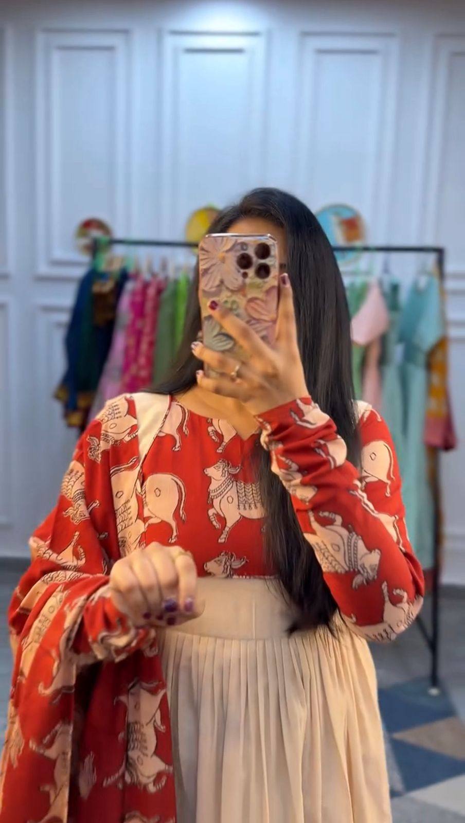 Kalamkari Gown