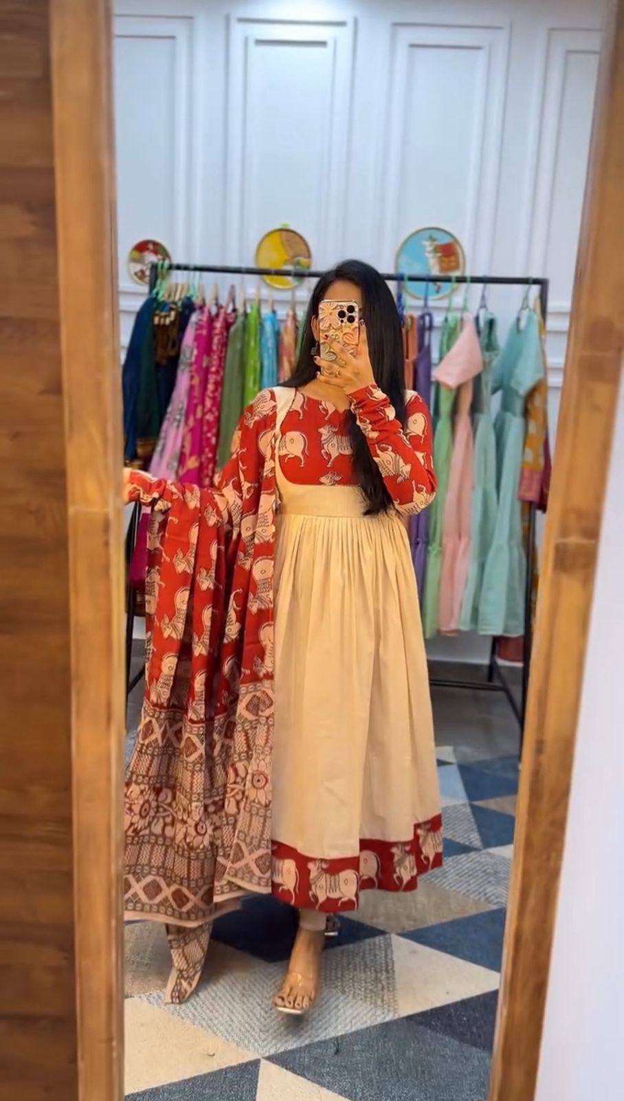 Kalamkari Gown