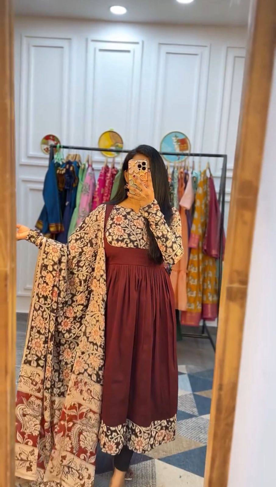 Kalamkari Gown