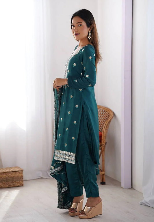Women’s Kurta Pent Dupatta Set