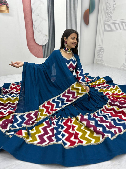 Navratri Special Pure Cotton Lehenga Choli 👗💌🥢💃🏿