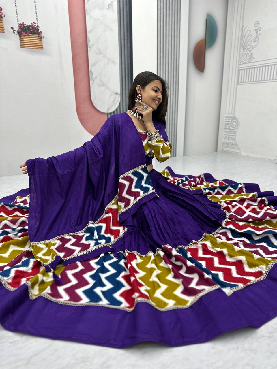 Navratri Special Pure Cotton Lehenga Choli πππ₯’ππΏ
