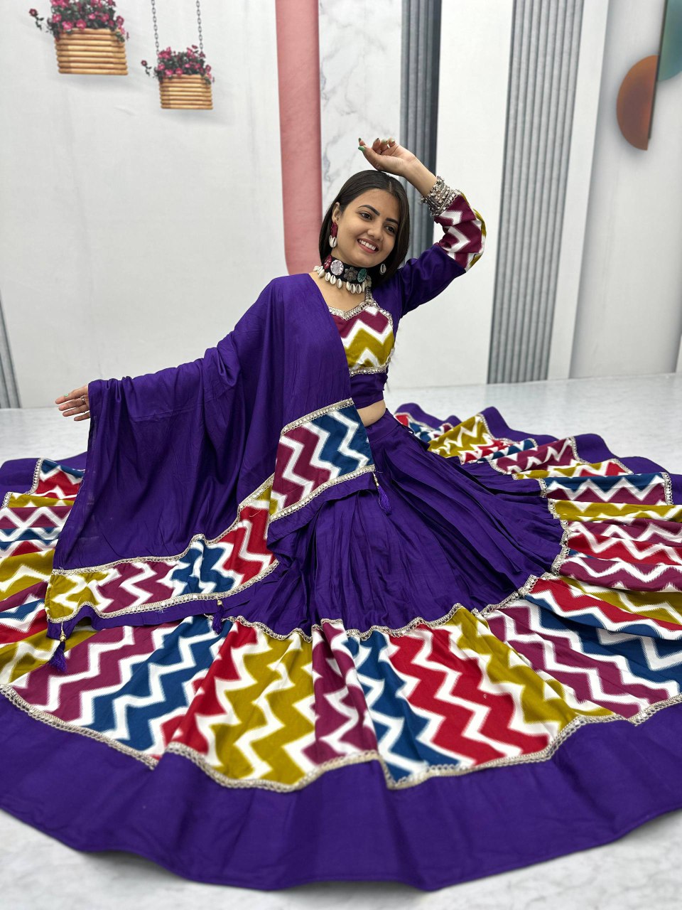 Navratri Special Pure Cotton Lehenga Choli πππ₯’ππΏ