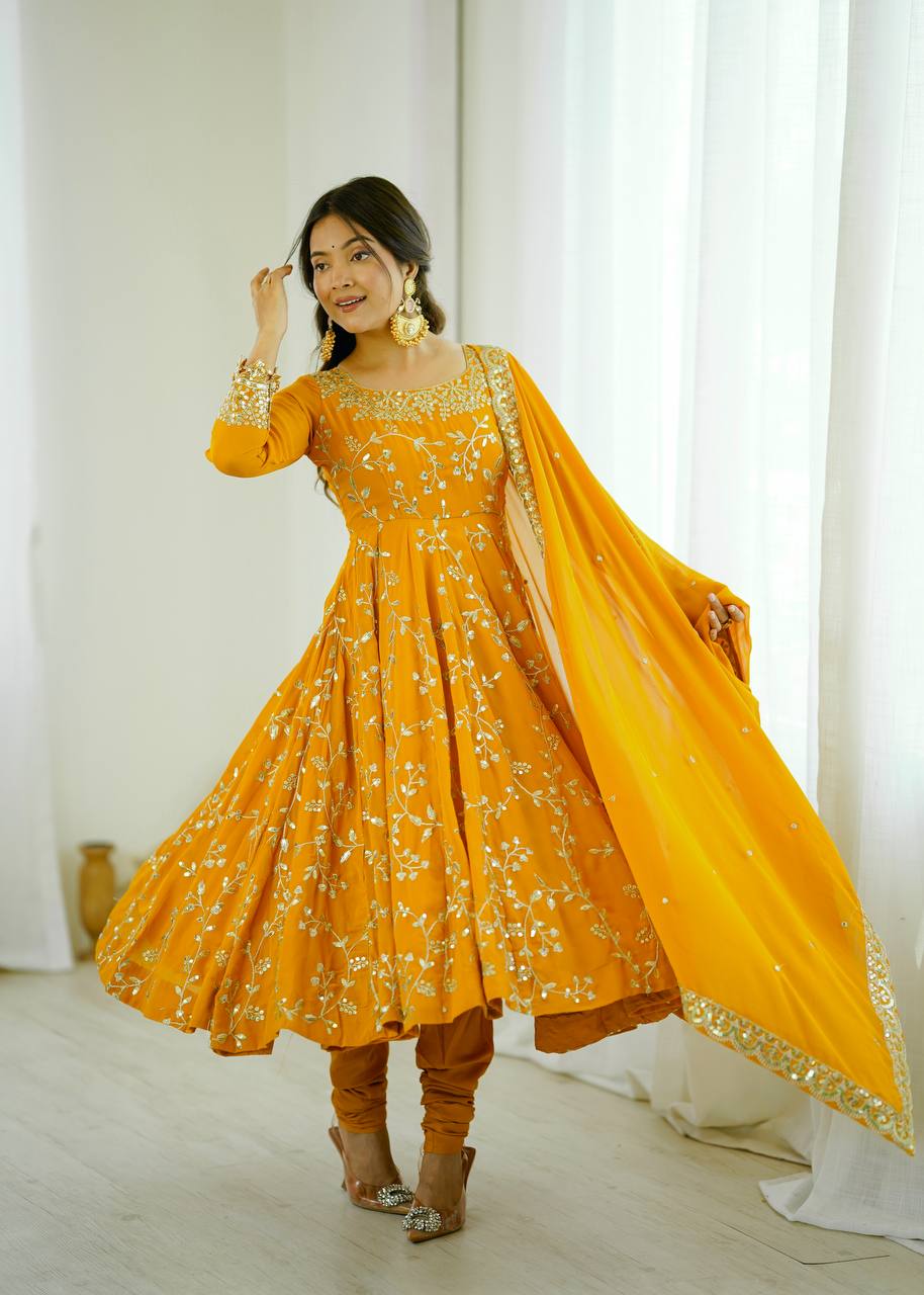 Women’s Ethnic Anarkali Gown