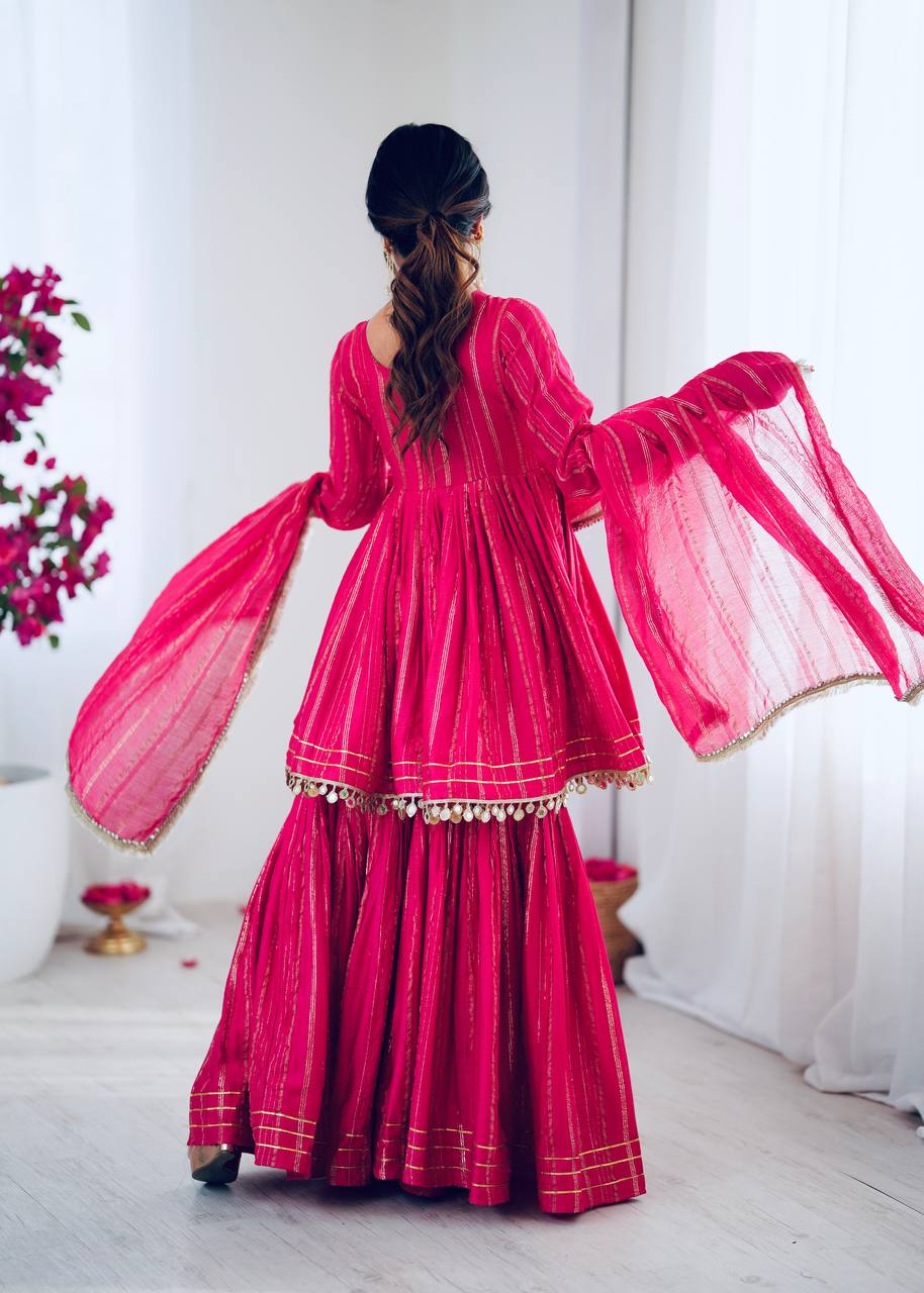 Fully Stitched & Ready to Wear Sharara Plazzo