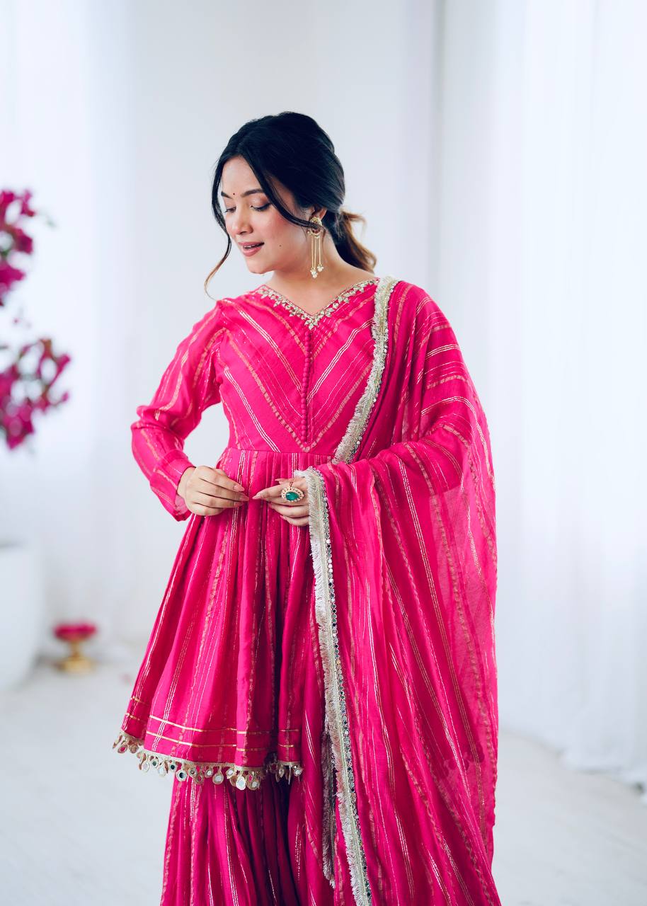 Fully Stitched & Ready to Wear Sharara Plazzo
