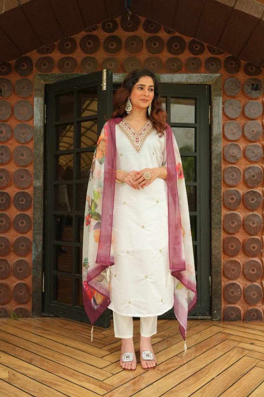 ETHNIC SET WITH DUPATTA