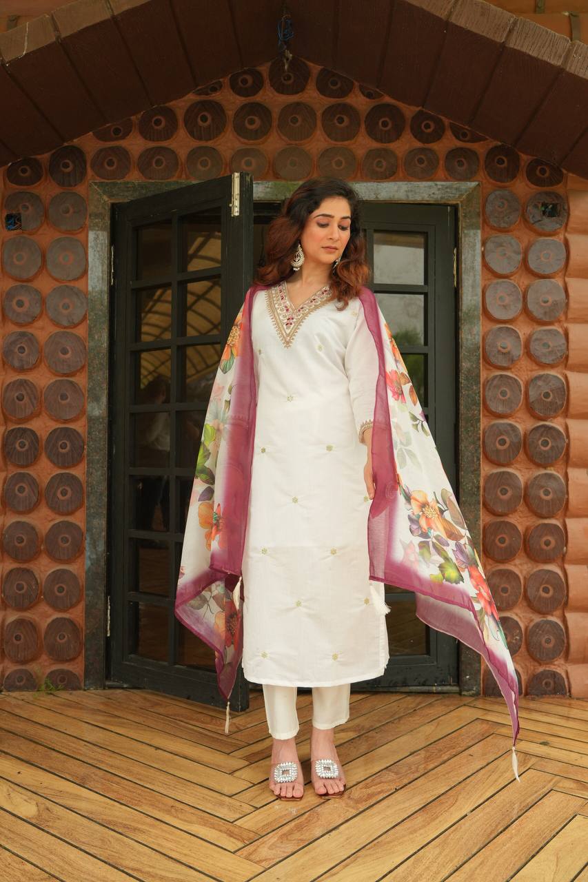 ETHNIC SET WITH DUPATTA