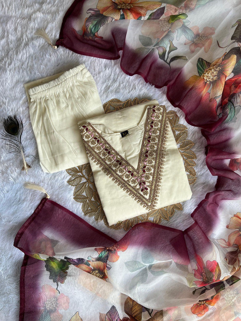 ETHNIC SET WITH DUPATTA
