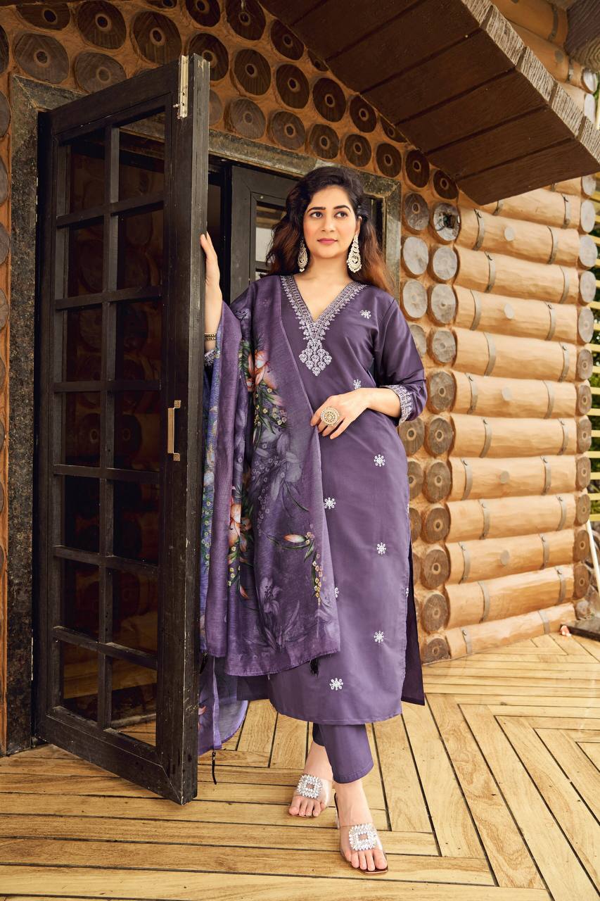 ETHNIC SET WITH DUPATTA