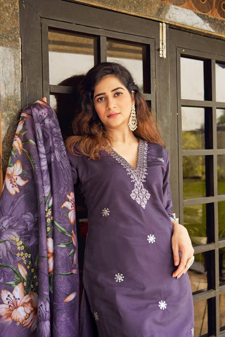 ETHNIC SET WITH DUPATTA