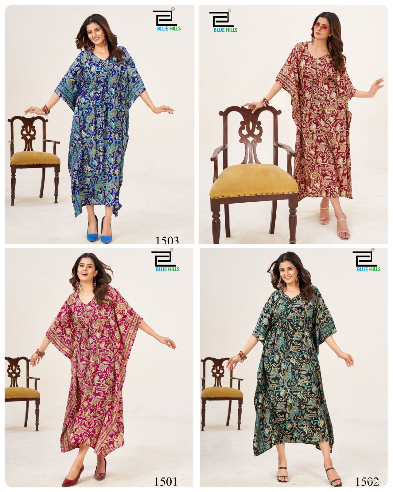 Long Kaftan in best Trending prints_