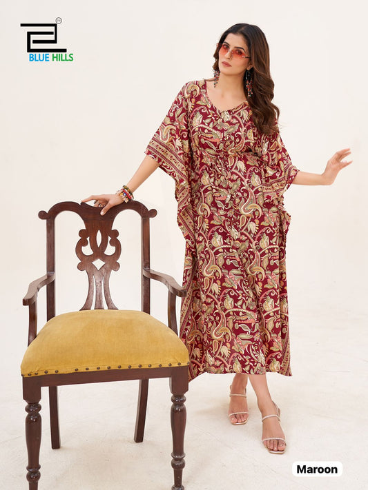 Long Kaftan in best Trending prints_
