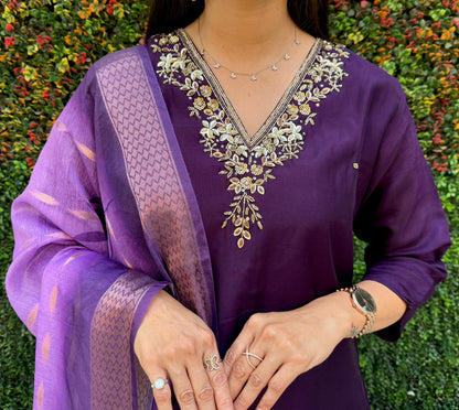 New Designers Kurti Pent Dupatta Set