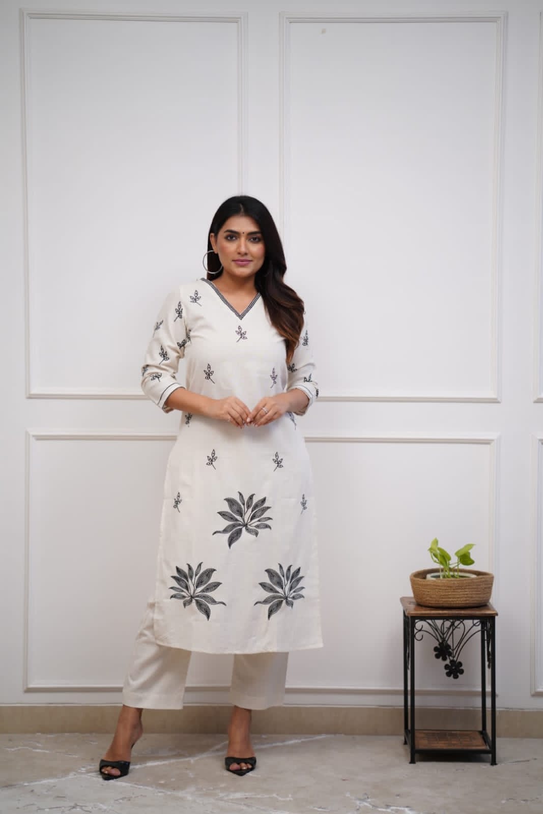 Kurti-pant Set  for Office and Regular Wear