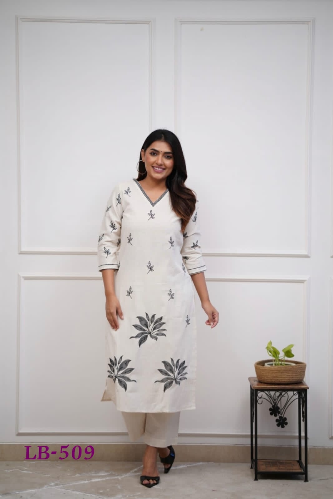 Kurti-pant Set  for Office and Regular Wear