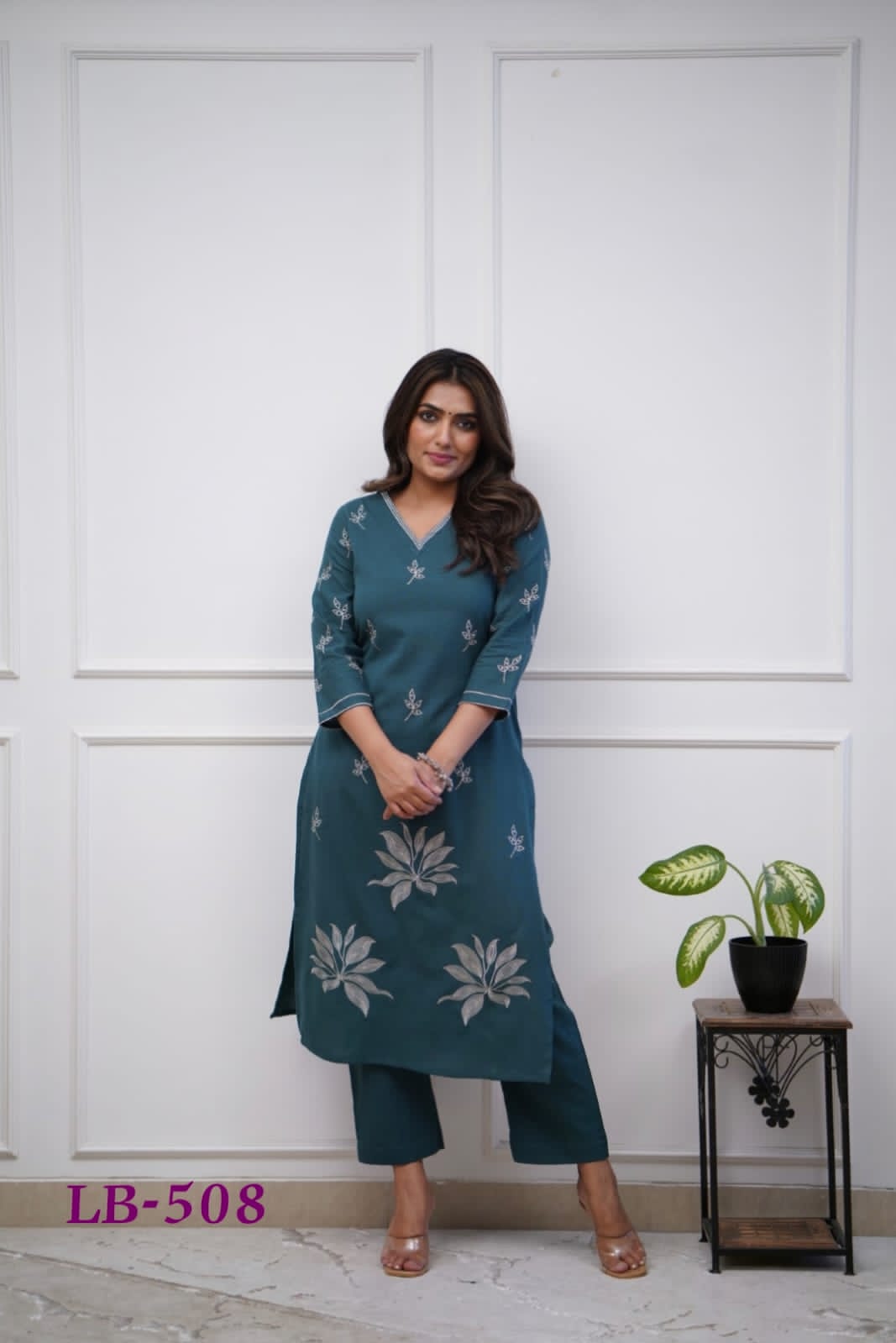 Kurti-pant Set  for Office and Regular Wear
