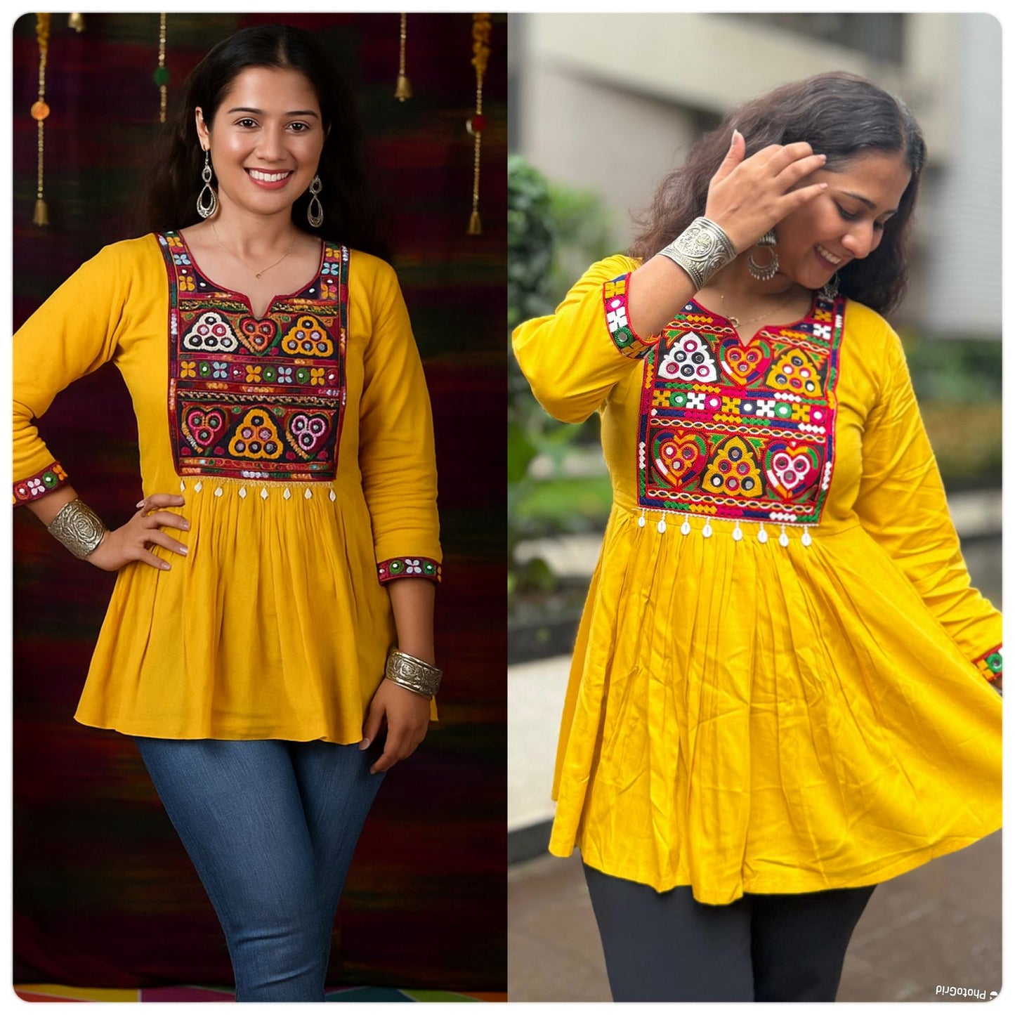 Short length Top for this Festival season_