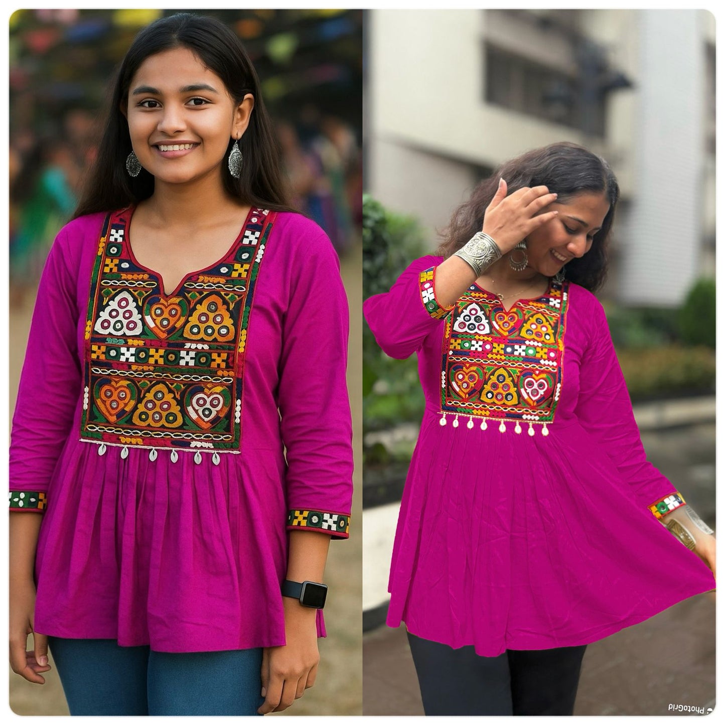 Short length Top for this Festival season_