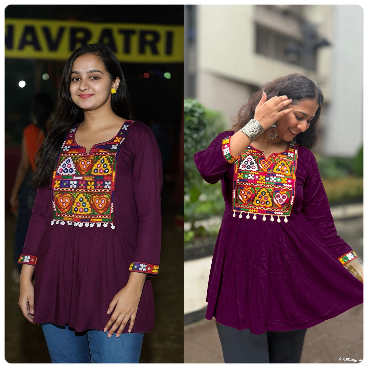 Short length Top for this Festival season_