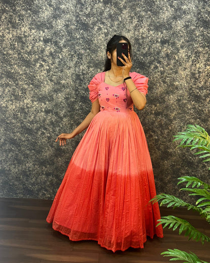 HAND WORK GOWN