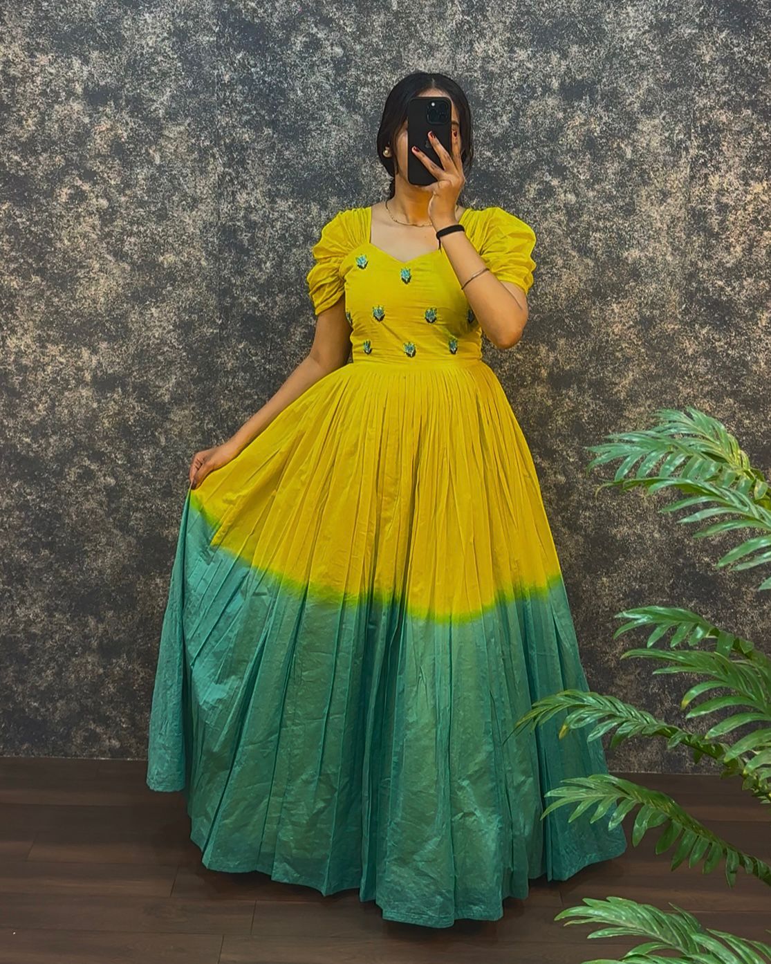 HAND WORK GOWN