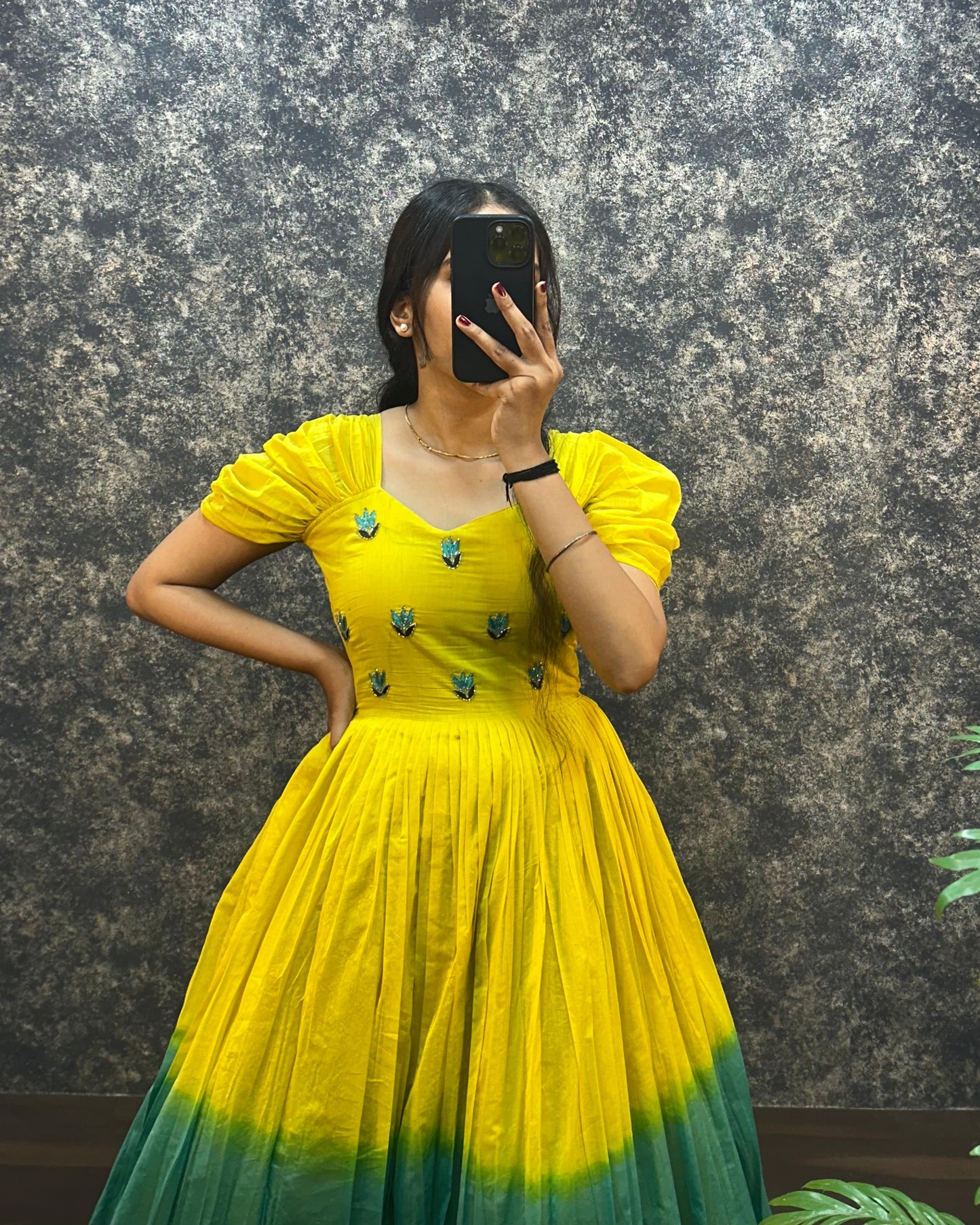 HAND WORK GOWN